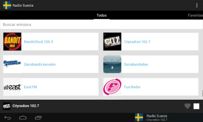 Sweden Radio android App screenshot 1