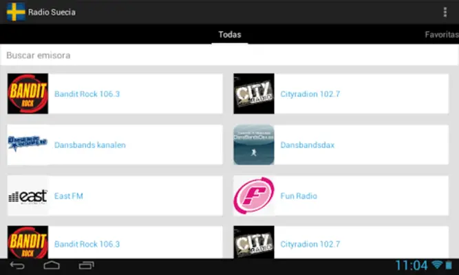 Sweden Radio android App screenshot 2