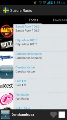 Sweden Radio android App screenshot 4